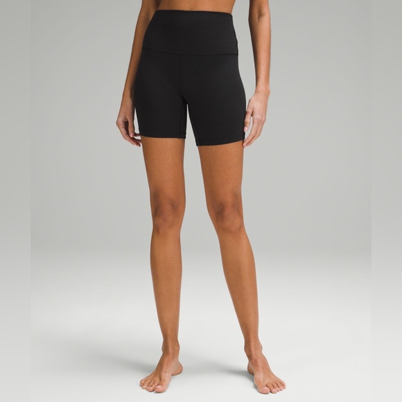 lululemon athletica Pants - lululemon athletica Black Bike Shorts